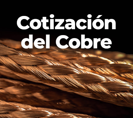 Cotización del cobre